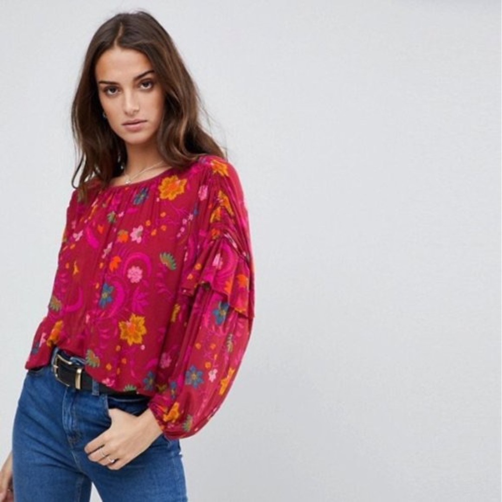 Free People Wildflower Honey Top